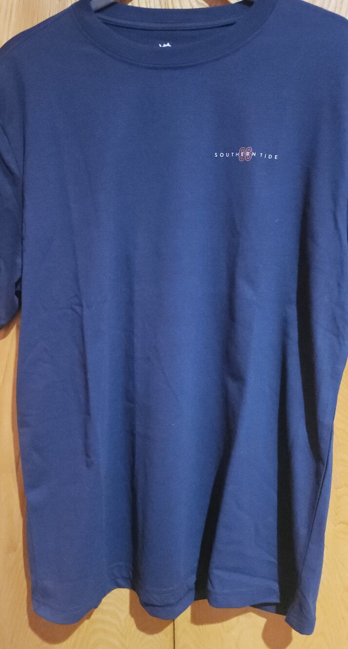 Southern Tide Short Sleeve Tee in Navy with Small Chest Logo